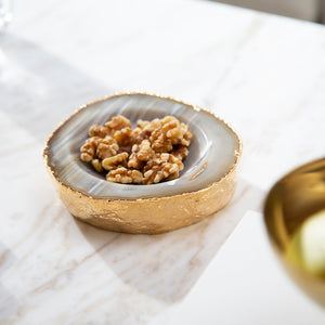 Casca Bowl, Agate & Gold - ANNA New York