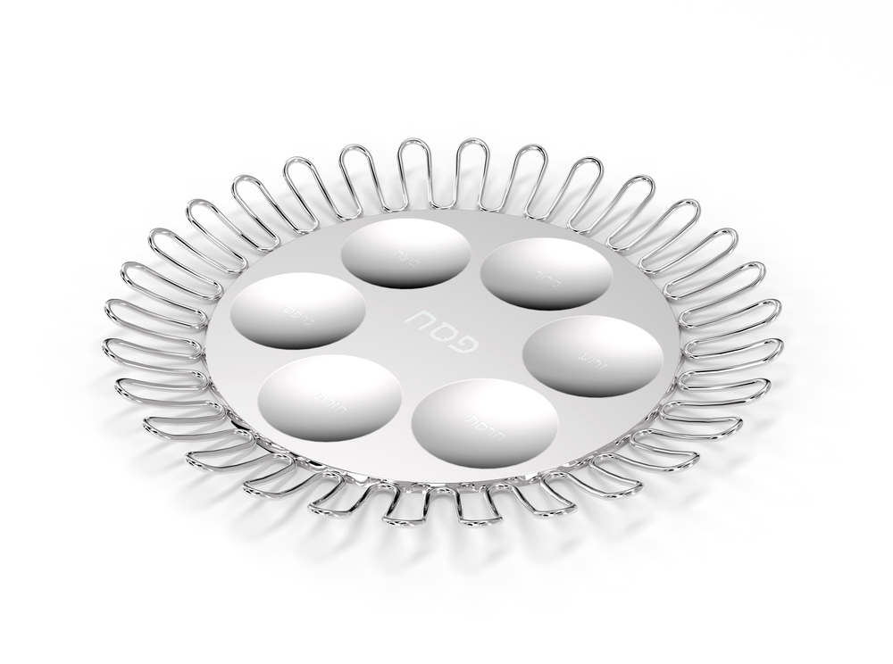 Coluna Dual Seder Plate - ANNA New York