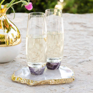 Elevo Champagne Glasses - ANNA New York