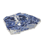 Kiva Platter, Sodalite & Silver, Large - ANNA New York