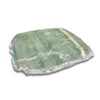 Kiva Platter, Emerald Quartz & Silver, Medium - ANNA New York