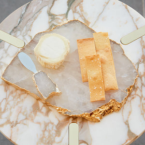 Kiva Platter 24k Gold - ANNA New York