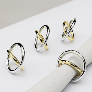 Ring Napkin Rings, Set of 4 - ANNA New York
