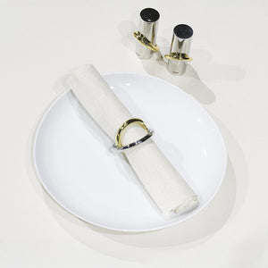 Ring Salt & Pepper Shakers, Set of 2 - ANNA New York