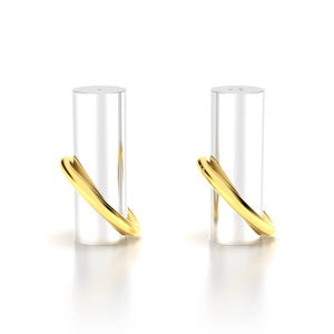 Ring Salt & Pepper Shakers, Set of 2 - ANNA New York