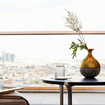 Sereno Coffee Table, St. Laurent Marble & Silver - ANNA New York