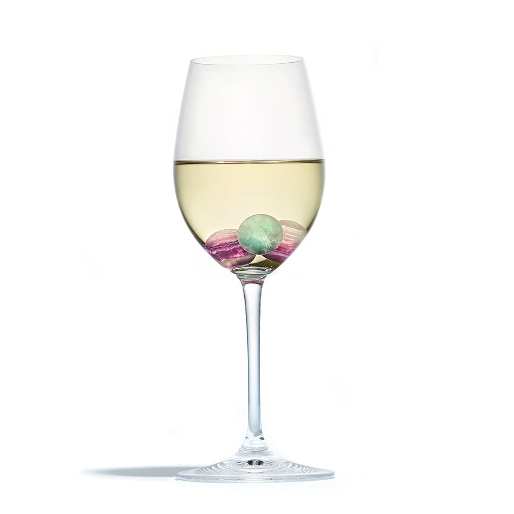 Vida Wine Gems, Flourite, Set of 6