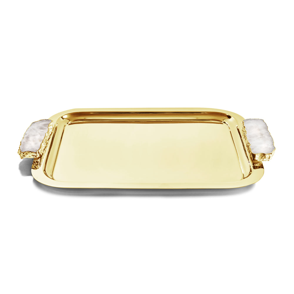 
            
                Load image into Gallery viewer, Hospitality Tray Crystal Gold - NEW! - ANNA New York
            
        
