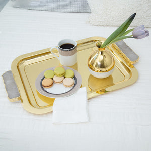 
            
                Load image into Gallery viewer, Hospitality Tray Crystal Gold - NEW! - ANNA New York
            
        
