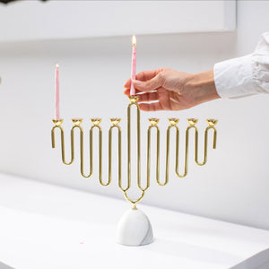 Coluna Menorah Gold - NEW! - ANNA New York