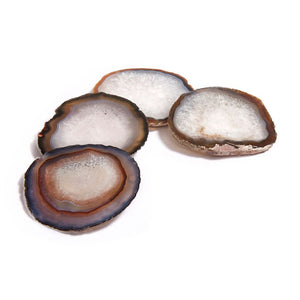 Pedra Gemstone Agate Coasters - ANNA New York